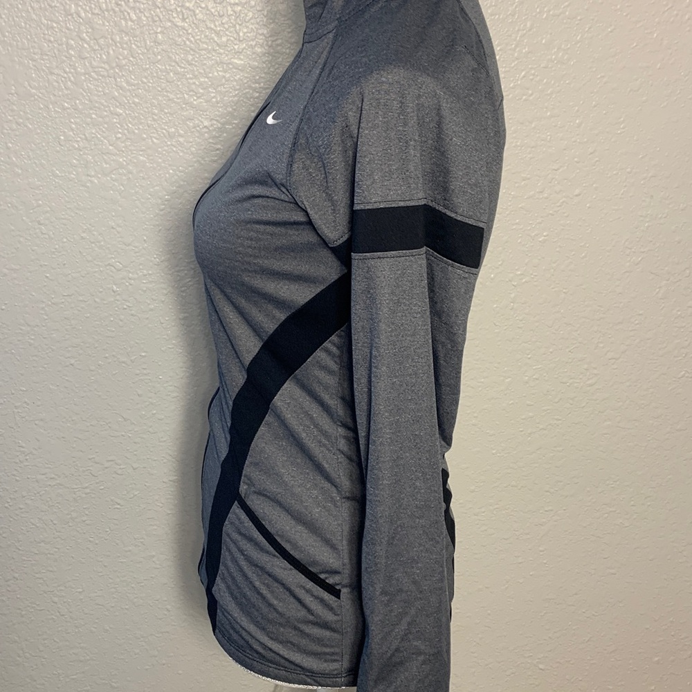 Nike Charcoal and Black Sports Jacket women’s extra small - Picture 6 of 13